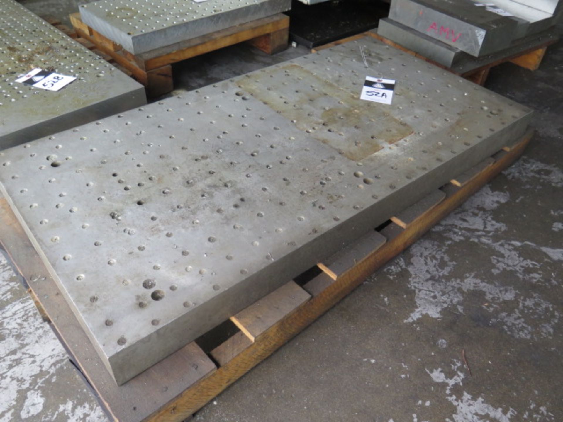 Aluminum 22" x 44" x 3" Tapped-Hole Top Plate (SOLD AS-IS - NO WARRANTY) - Image 3 of 6