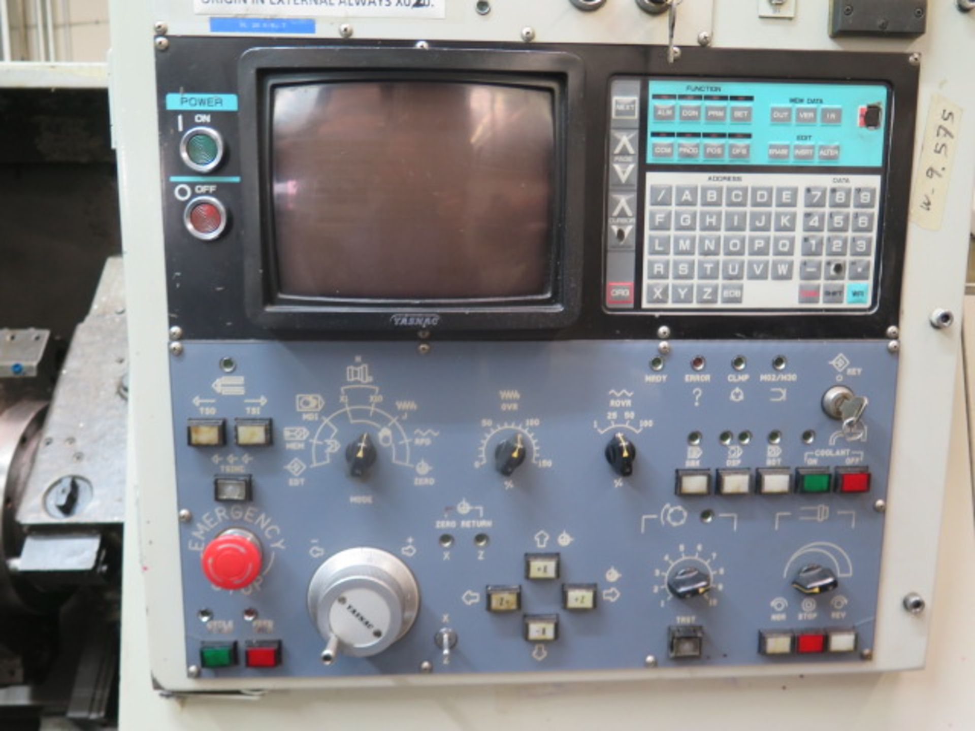 Mori Seiki SL-20 CNC Turning Center s/n 7 w/ Yasnac Controls, 10-Station Turret, SOLD AS IS - Image 8 of 12