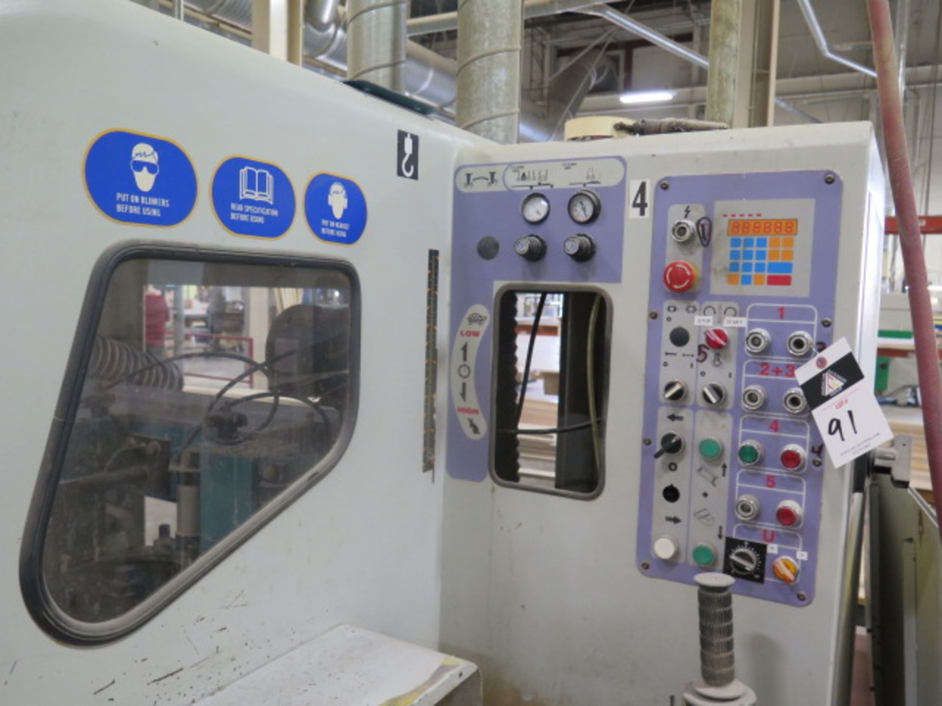 High Point CM-555 Multi-Head Moulding Machine (NEEDS REPAIR) s/n 02A0254 w/ High Point, SOLD AS IS - Image 11 of 15