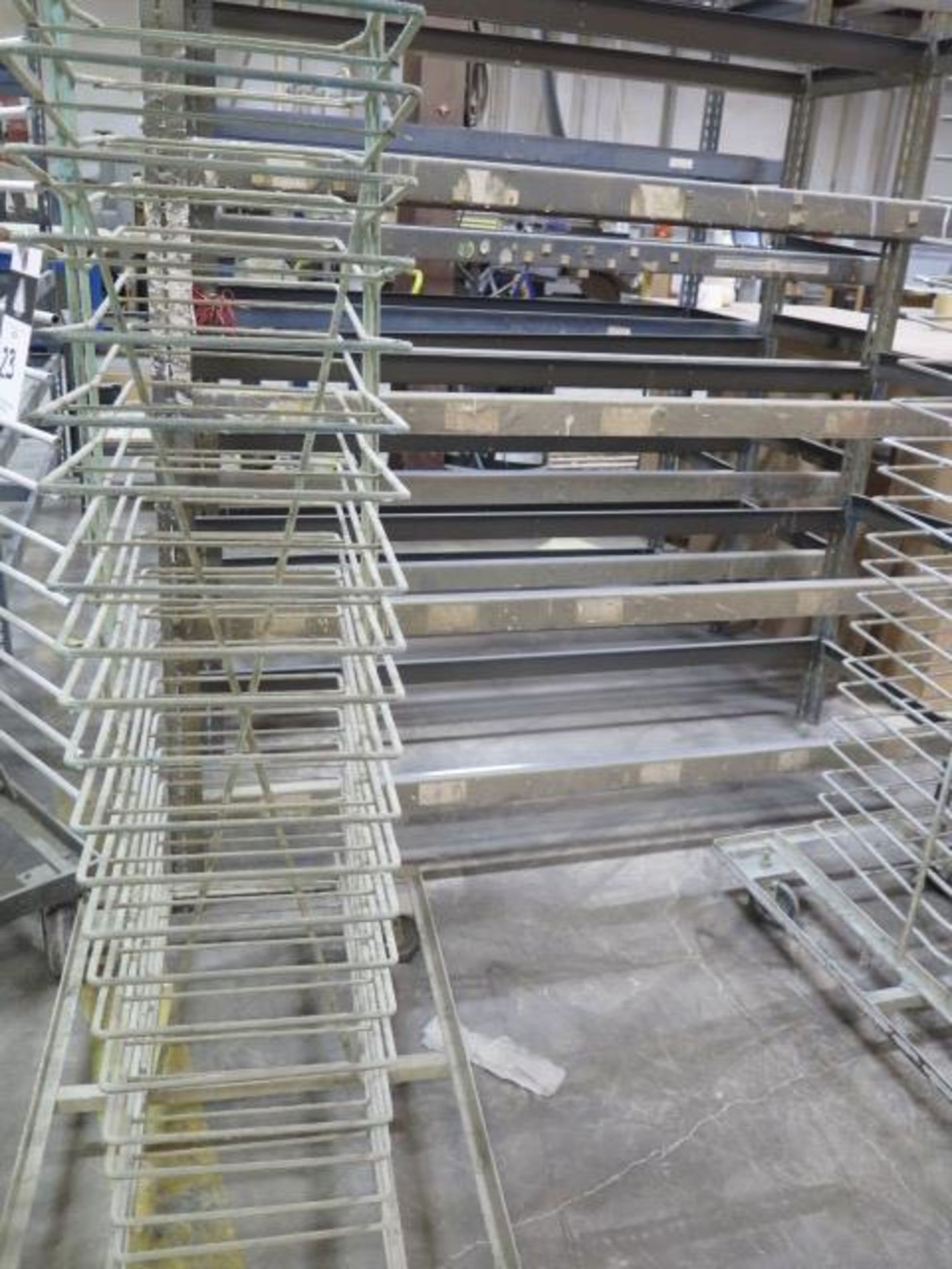 Rolling Paint Racks (5) (SOLD AS-IS - NO WARRANTY) - Image 3 of 4