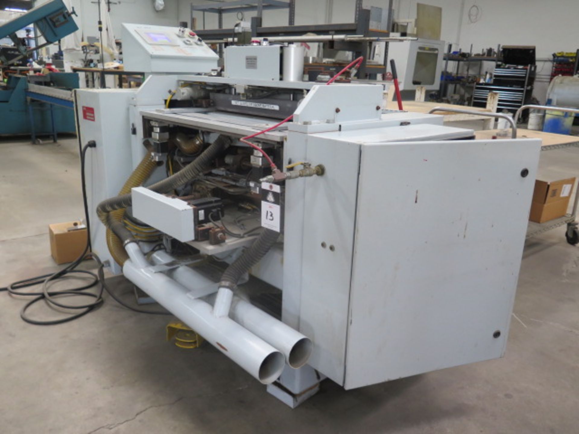 Dodds SE-25 CNC-TS-PS 25-Spind Dovetail Machine s/n D07051-119-PS-WN w/ NEW $10,000 Head, SOLD AS IS