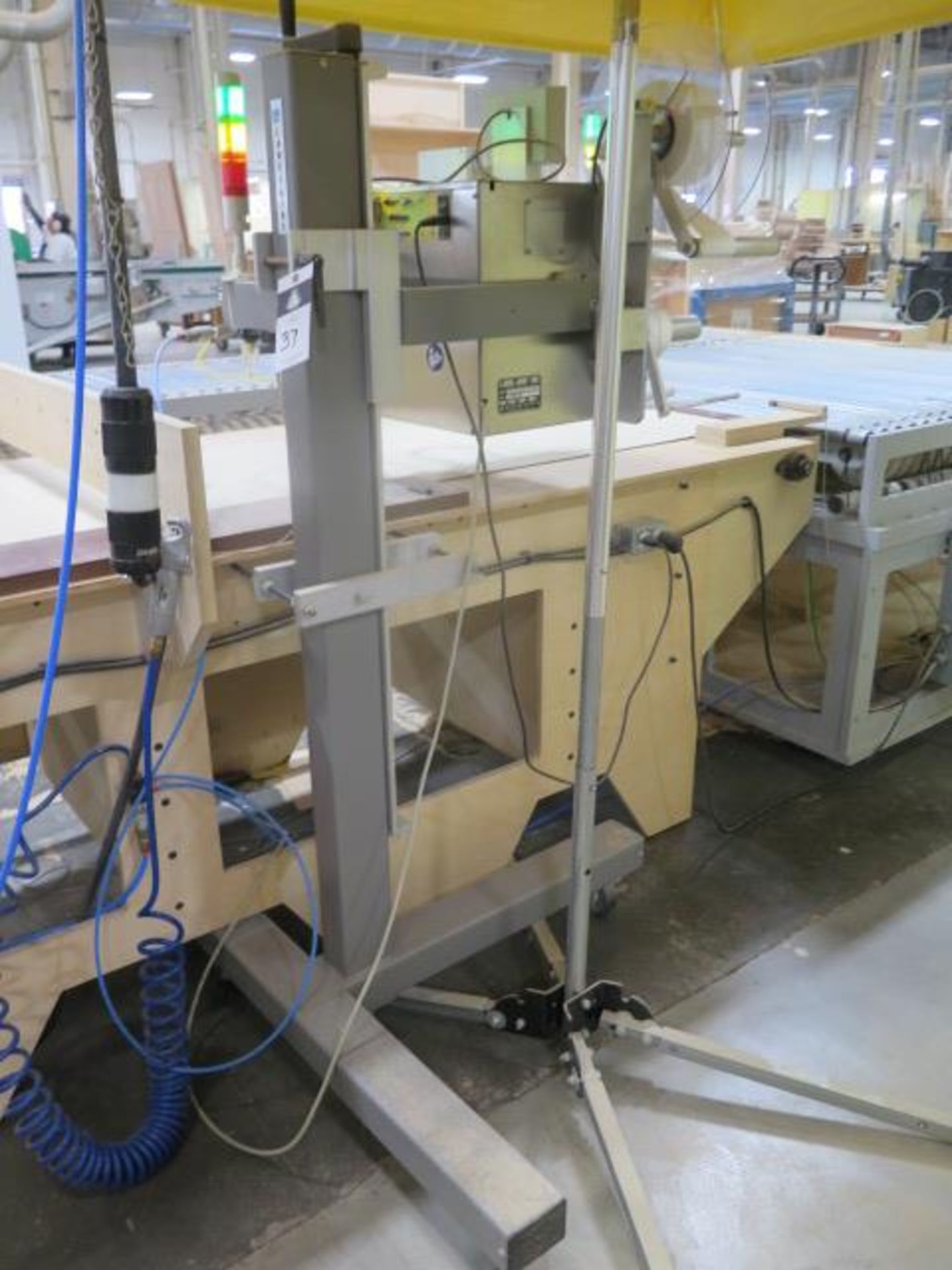 Custom Automatic Parts Labeling System w/ Label-Aire 3138NV-TBZE 534 RH E.TMP 6”ST Label, SOLD AS IS - Image 8 of 11