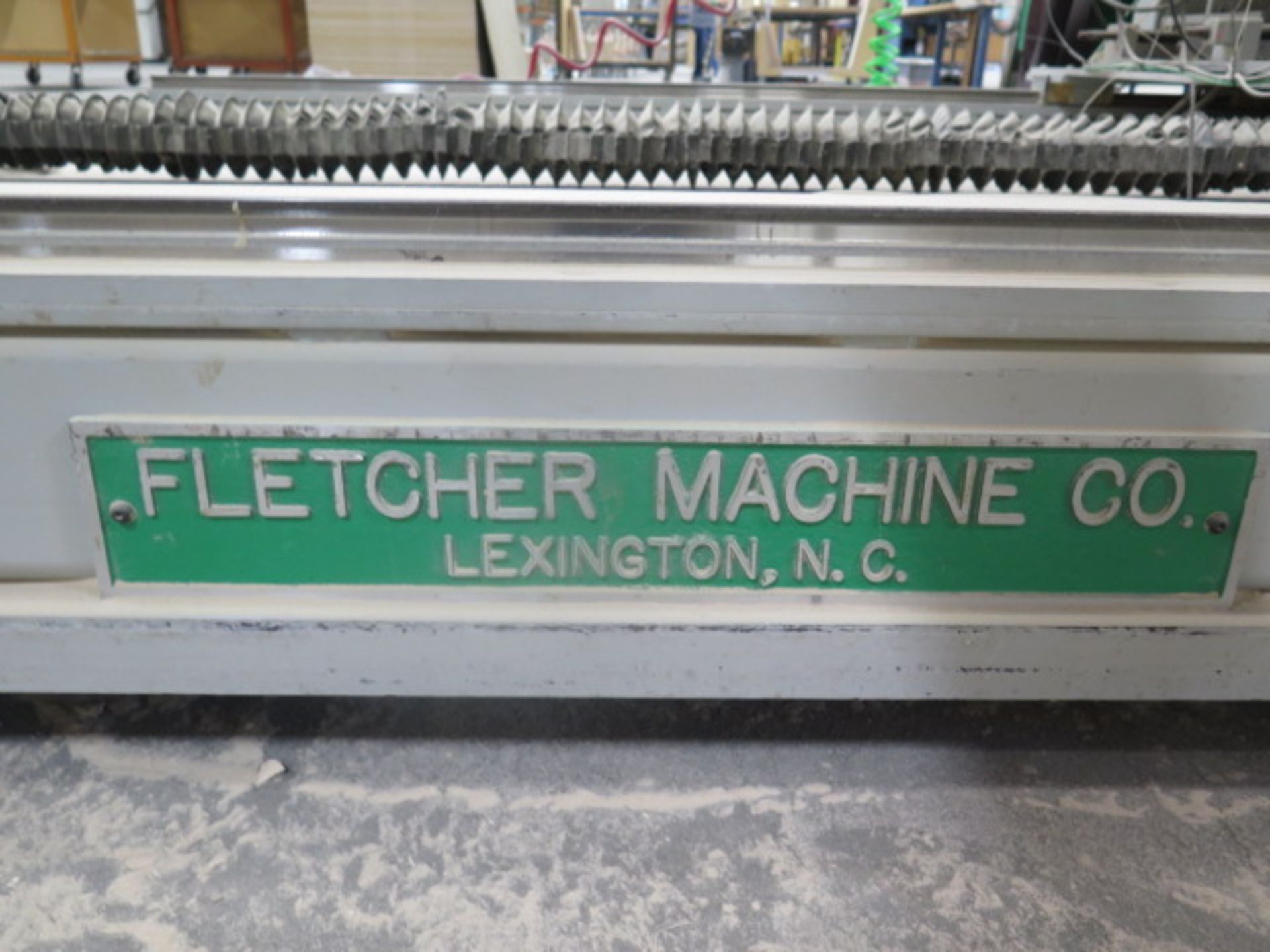Fletcher Machine Customized FM-200D Double-End Tennoner s/n 03200D-1 w/ Fletcher Controls,SOLD AS IS - Image 11 of 12