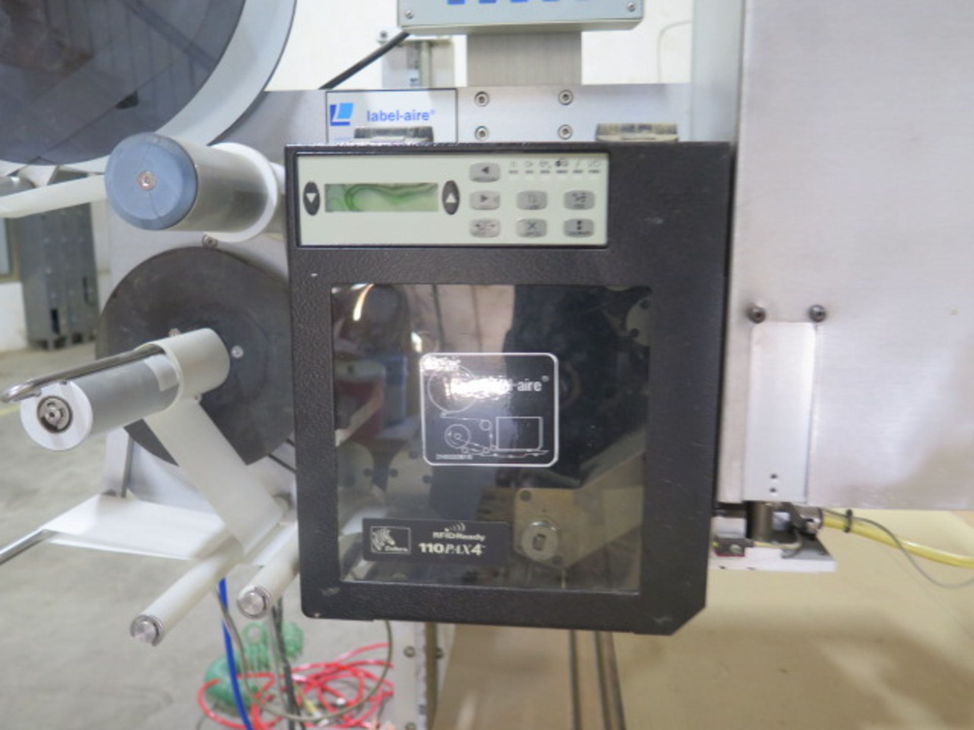 Custom Automatic Parts Labeling System w/Label-Aire mdl. 3138N-RH STEP TAMP Label Printer,SOLD AS IS - Image 6 of 8