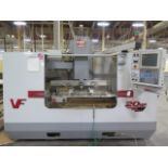 2000 Haas VF-3 CNC VMC s/n 19712 w/ Haas Controls, 20-Station ATC, CAT-40,NO COOLER TANK, SOLD AS IS