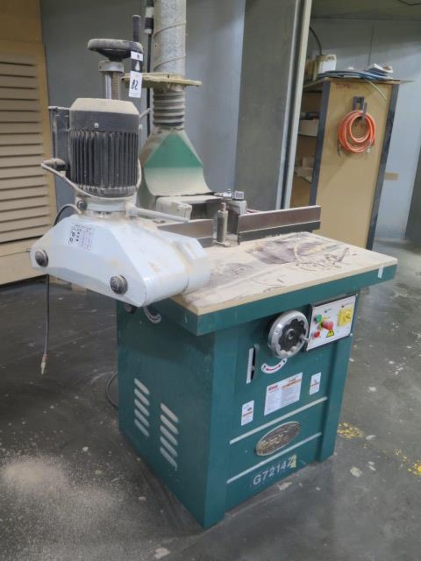 2014 Grizzly G7214Z Spindle Shaper s/n 038689 w/ 7.5Hp Motor, 3600-10,000 RPM, Seco SK-303FD 3- - Image 3 of 9