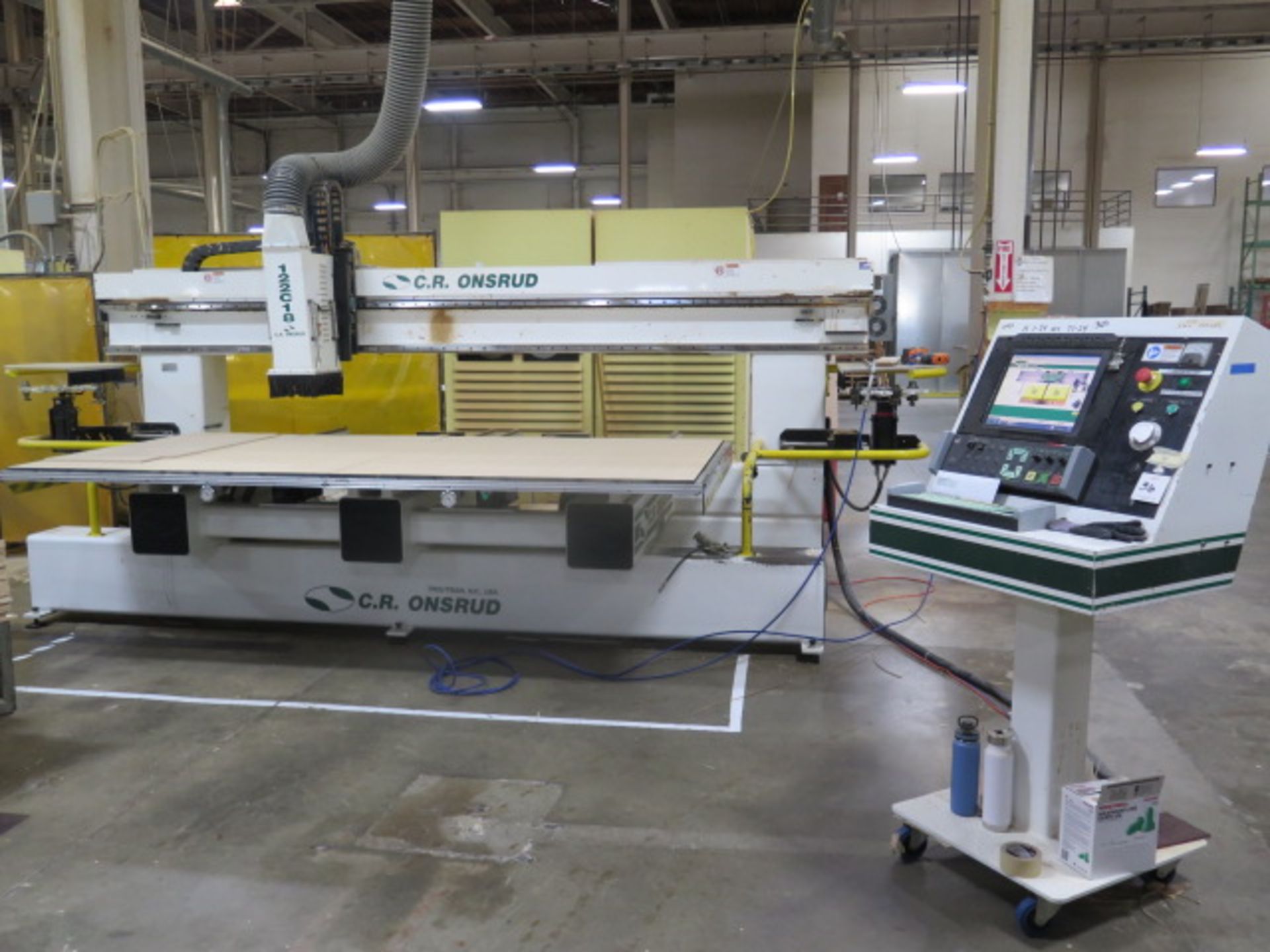 2008 C.R. Onsrud 122C18 CNC Router s/n 12280701 w/ WinMedia CNC Controls, SOLD AS IS