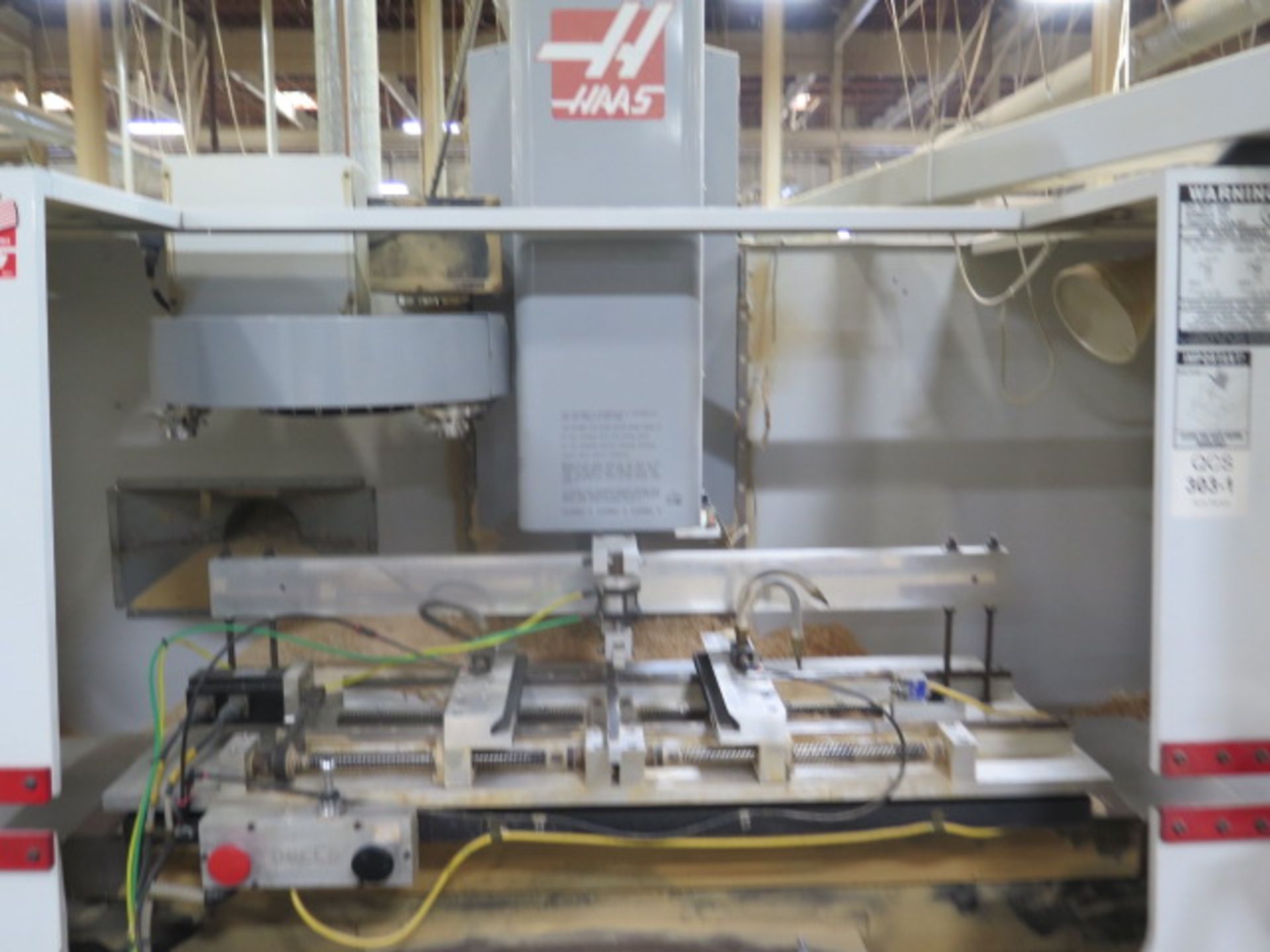 2000 Haas VF-3 CNC VMC s/n 19712 w/ Haas Controls, 20-Station ATC, CAT-40,NO COOLER TANK, SOLD AS IS - Bild 4 aus 17