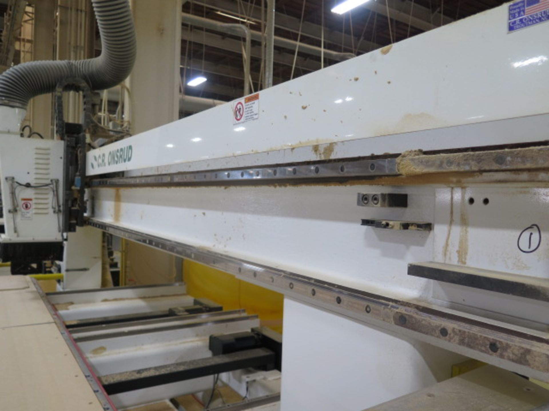 2008 C.R. Onsrud 122C18 CNC Router s/n 12280701 w/ WinMedia CNC Controls, SOLD AS IS - Image 10 of 18
