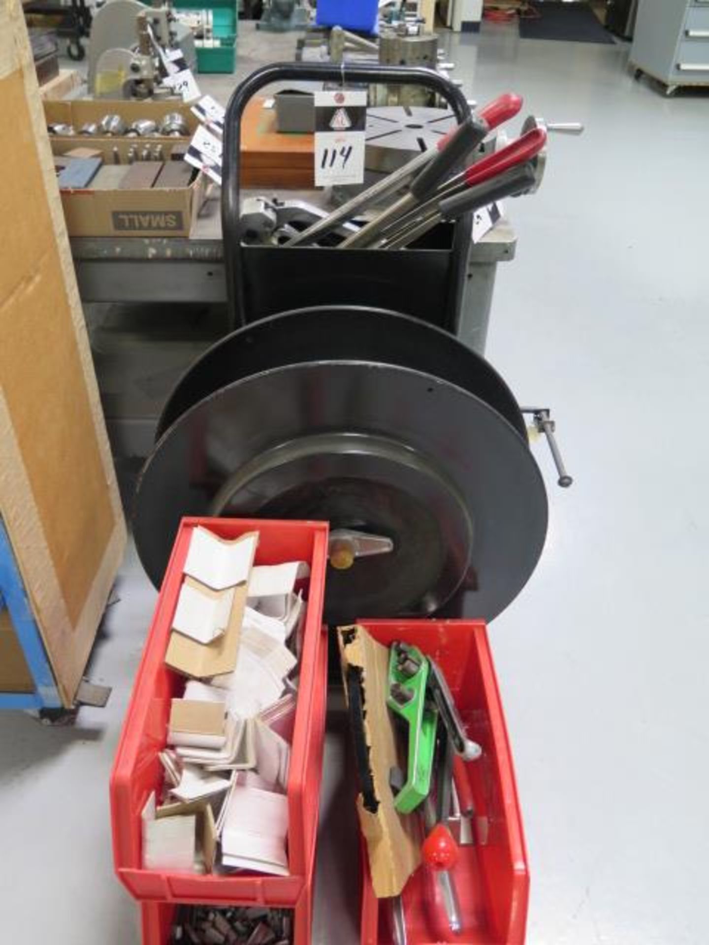 Banding Cart w/ Supplies (SOLD AS-IS - NO WARRANTY)