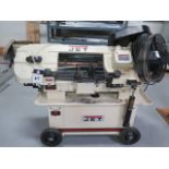 Jet 8” Horizontal Band Saw w/ Manual Clamping, Coolant (SOLD AS-IS - NO WARRANTY)