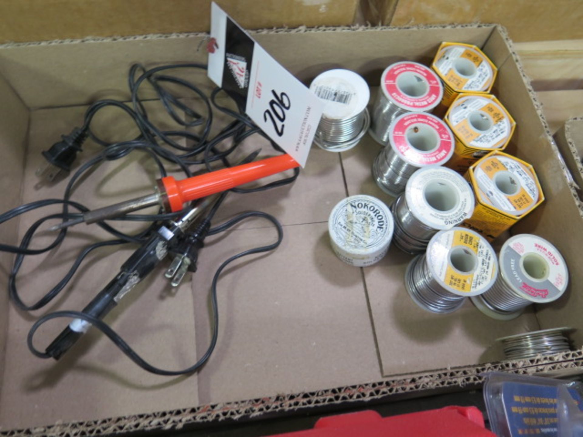 Soldering Irons and Solder (SOLD AS-IS - NO WARRANTY)