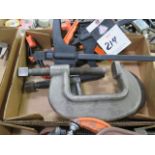 C-Clamps and Bar Clamps (SOLD AS-IS - NO WARRANTY)