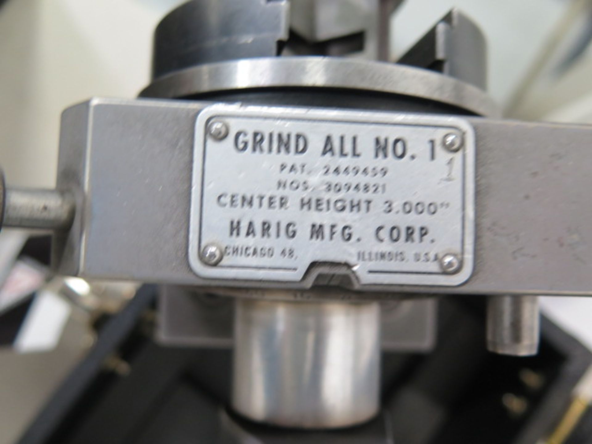 Harig Grind-All No.1 Precision Grinding Fixture (SOLD AS-IS - NO WARRANTY) - Image 6 of 6