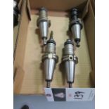 CAT-40 Taper Tapping Heads (4) (SOLD AS-IS - NO WARRANTY)