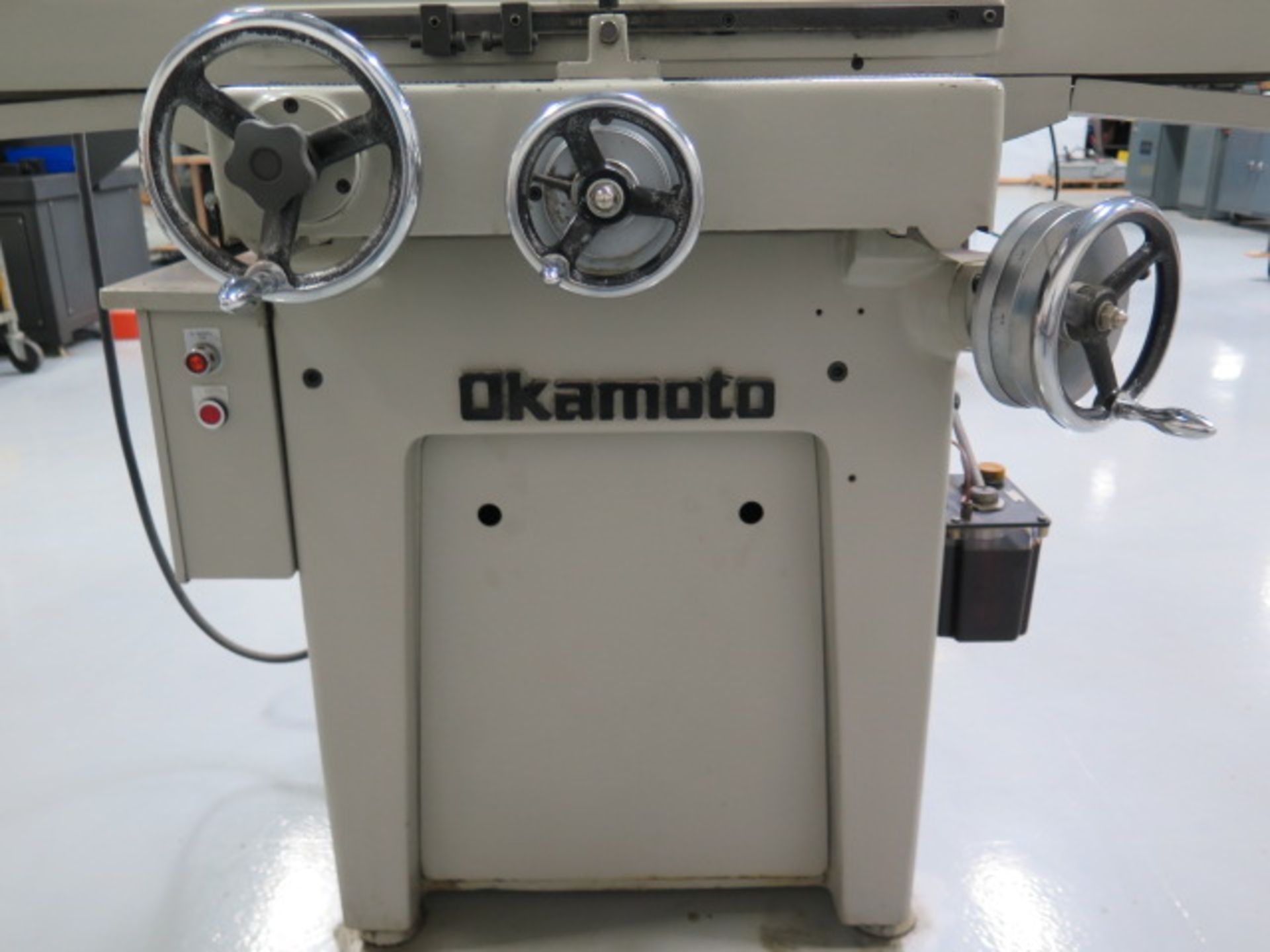 Okamoto “6-18 LINEAR” 6” x 18” Surface Grinder s/n 4469 w/ Mitutoyo UDR-220 Program DRO, SOLD AS IS - Image 6 of 15