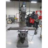 Bridgeport Vertical Mill s/n 271651 w/ Acu-Rite MillMate Programmable DRO, 2Hp Motor, SOLD AS IS