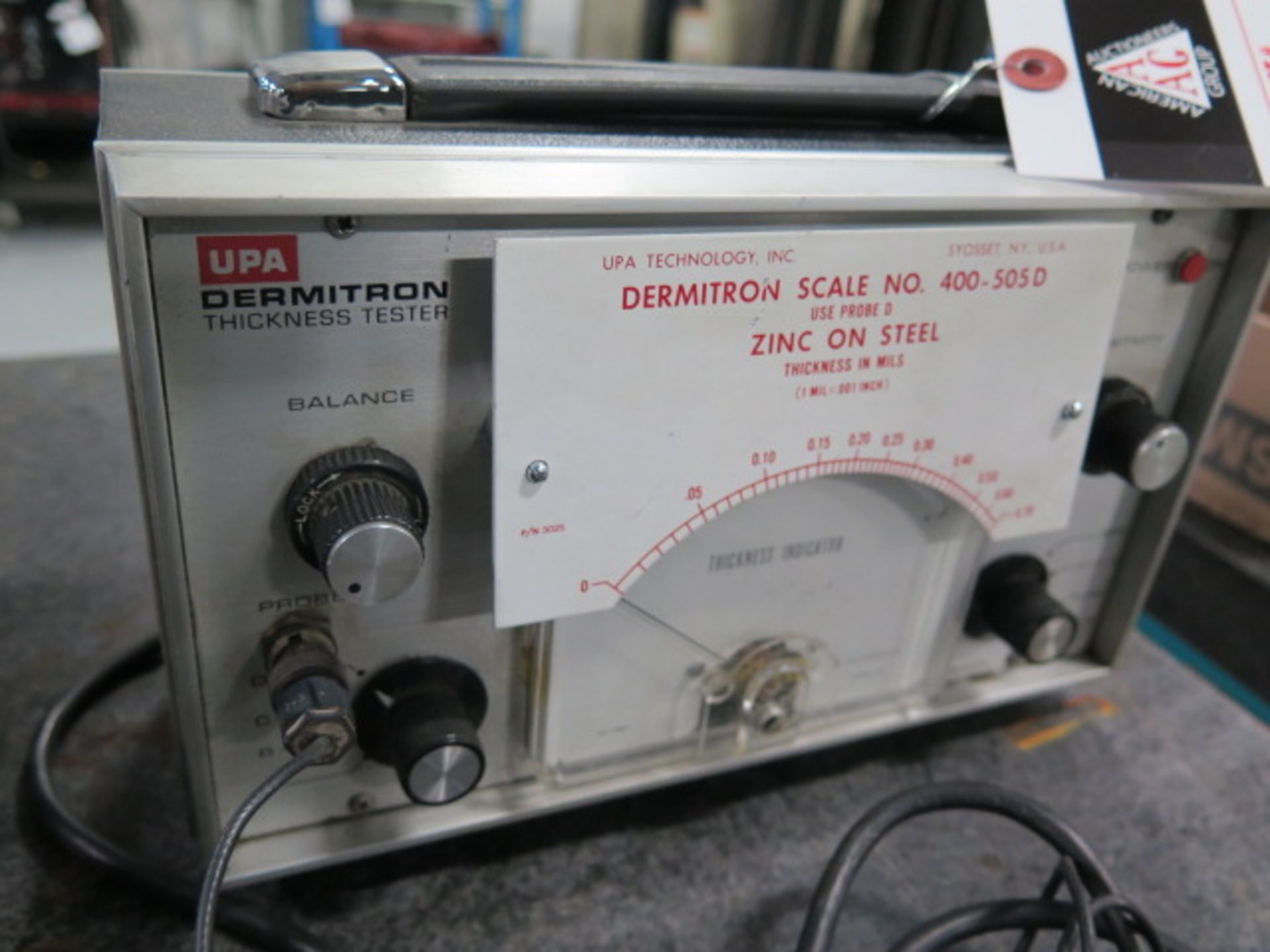 UPA Dermitron Coating Thickness Gage (SOLD AS-IS - NO WARRANTY) - Image 3 of 5