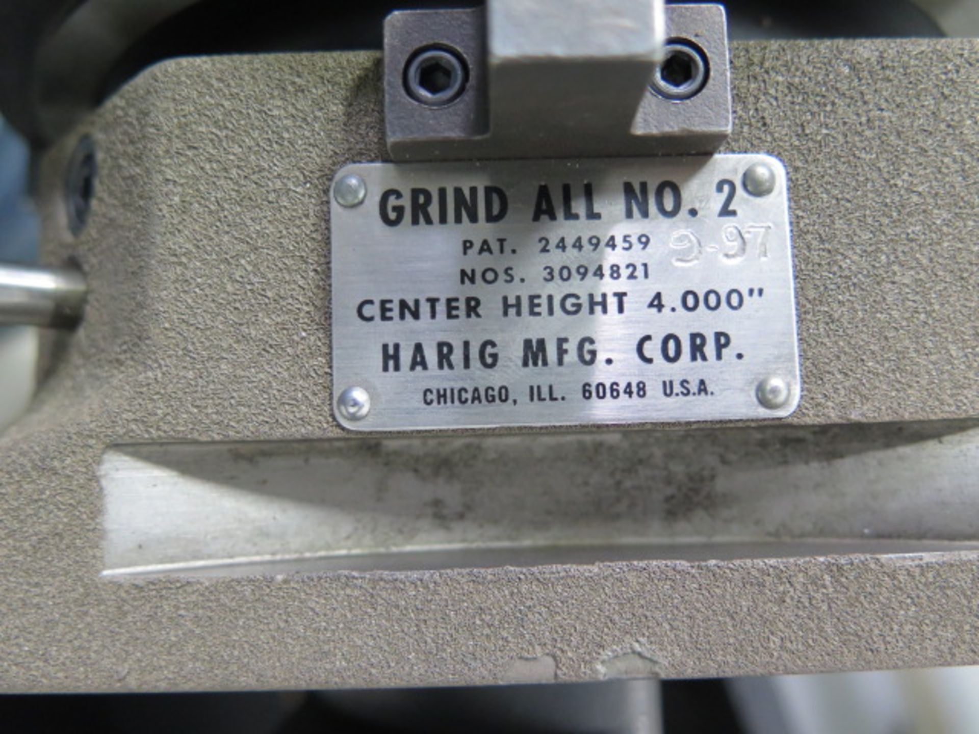 Harig Grind-All No.2 Precision Grinding Fixture (SOLD AS-IS - NO WARRANTY) - Image 7 of 7