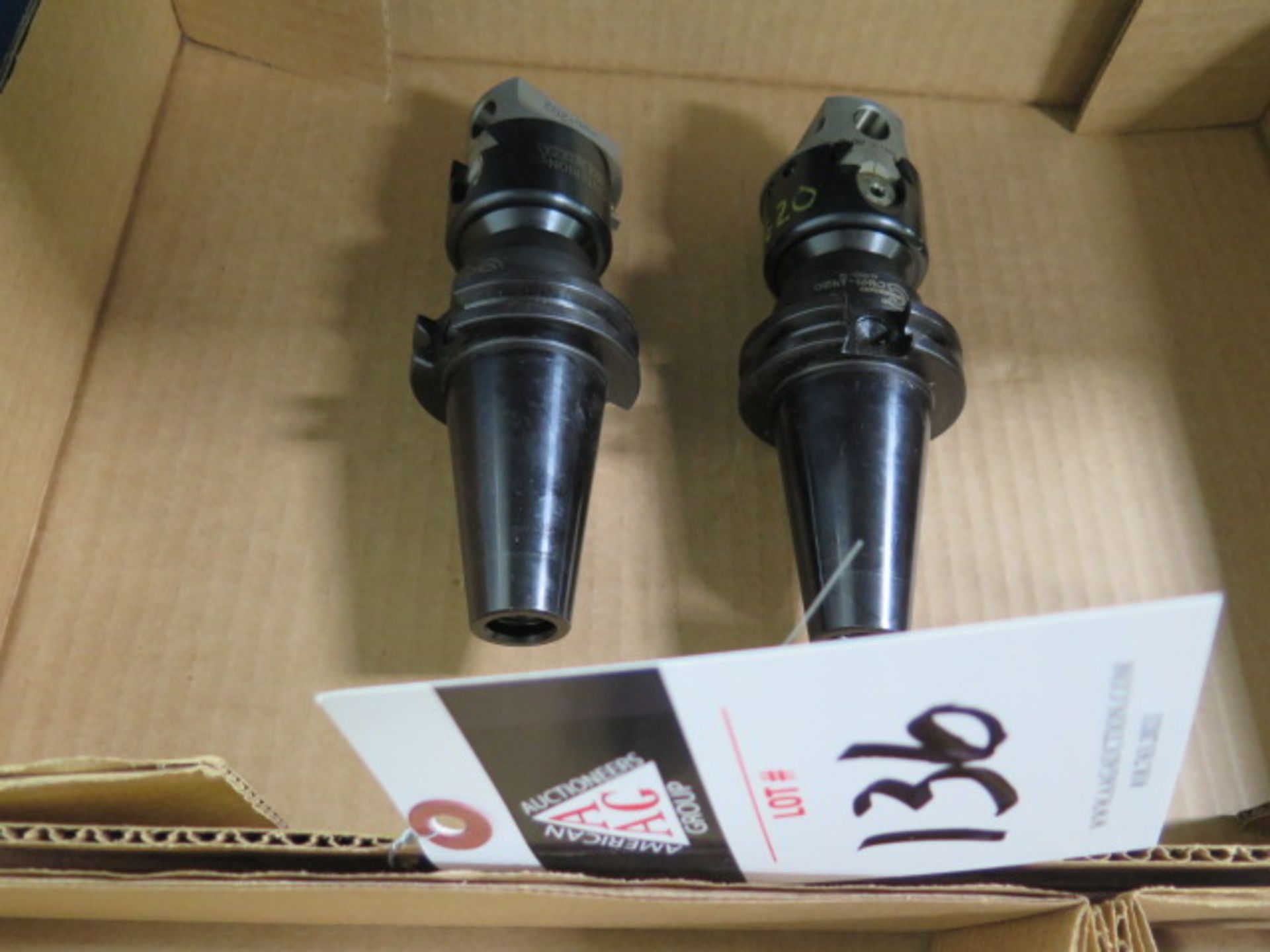 Criterion CAT-40 Taper Boring Heads (2) (SOLD AS-IS - NO WARRANTY)