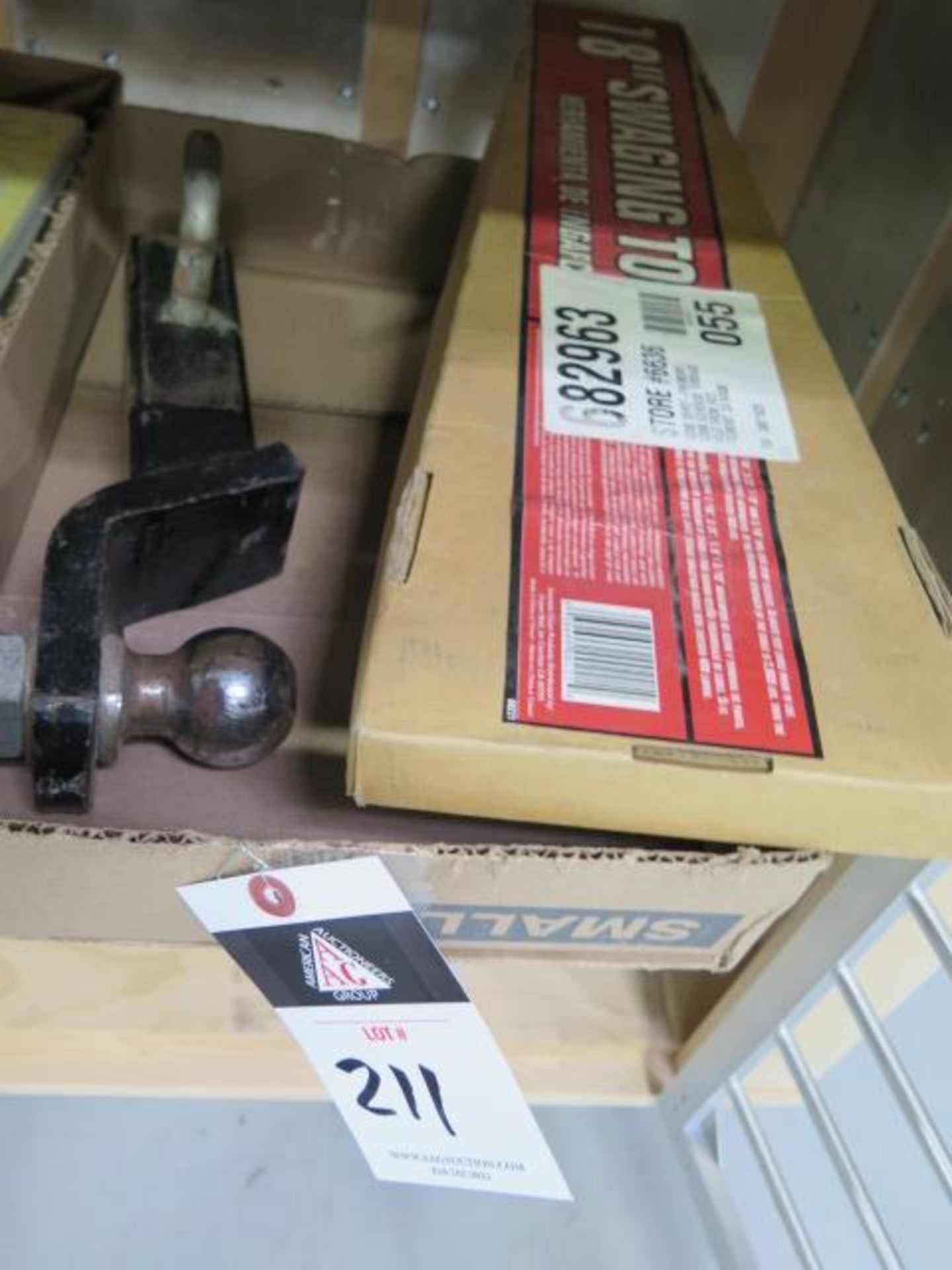 Truck Tow Hitch and 18" Swaging Tool (SOLD AS-IS - NO WARRANTY)