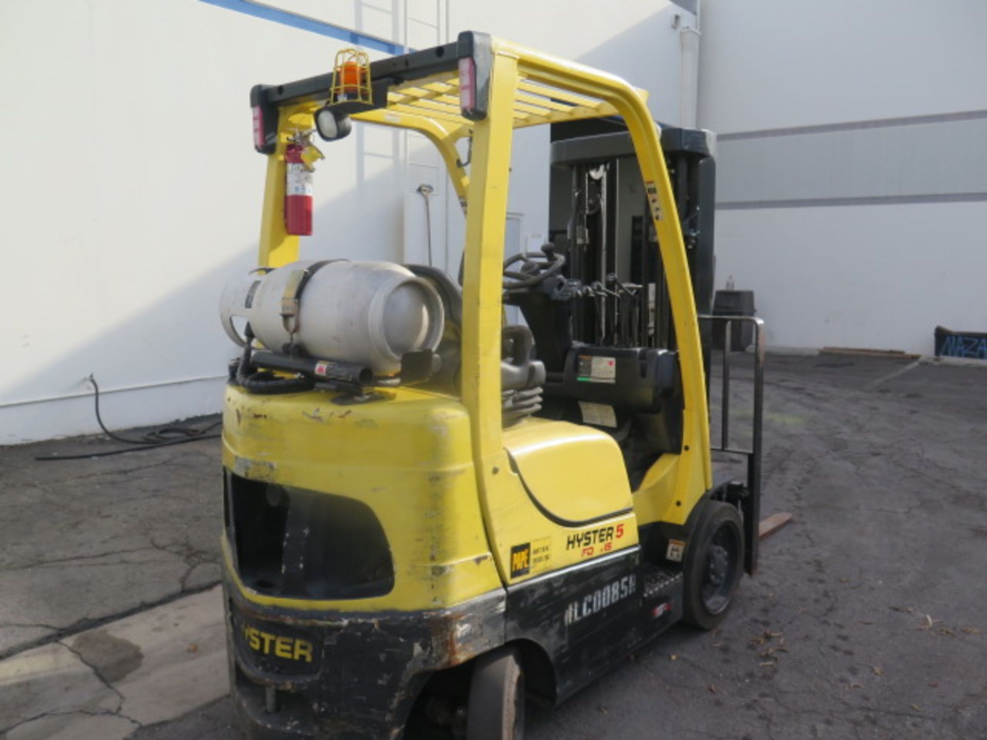 2016 Hyster S50FT 5000 Lb Cap LPG Forklift s/n H187V05054P, 3-Stage Mast, 189” Lift, SOLD AS IS - Image 3 of 19