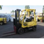 2016 Hyster S50FT 5000 Lb Cap LPG Forklift s/n H187V04972P, 3-Stage Mast, 189” Lift, SOLD AS IS