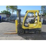 2016 Hyster H50FT 5000 Lb LPG Forklift s/n H187V05069P w/Push Button, 3-Stage, Side Shift,SOLD AS IS