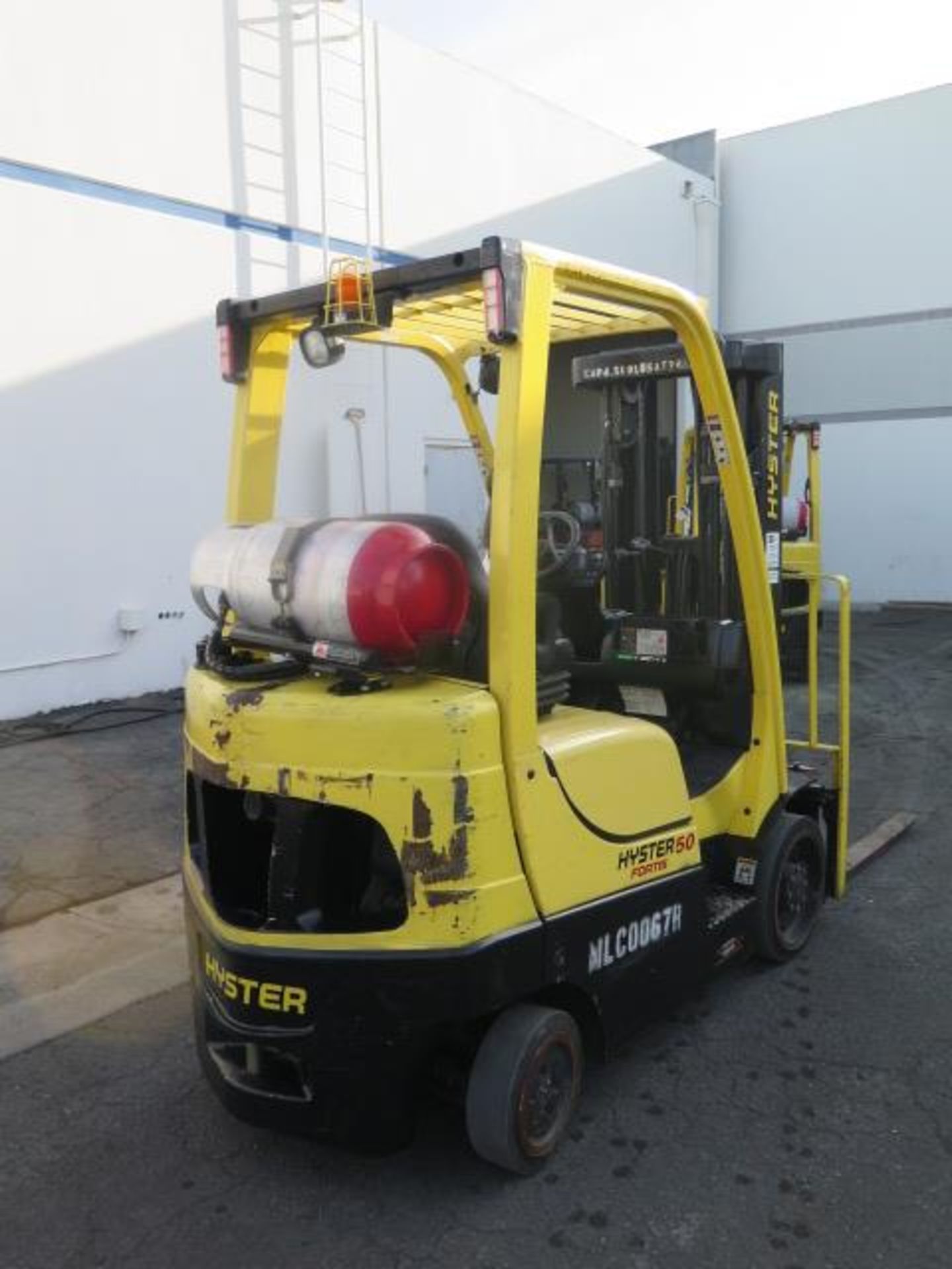2016 Hyster S50FT 5000 Lb Cap LPG Forklift s/n H187V04981P, 3-Stage Mast, 189” Lift, SOLD AS IS - Image 4 of 19