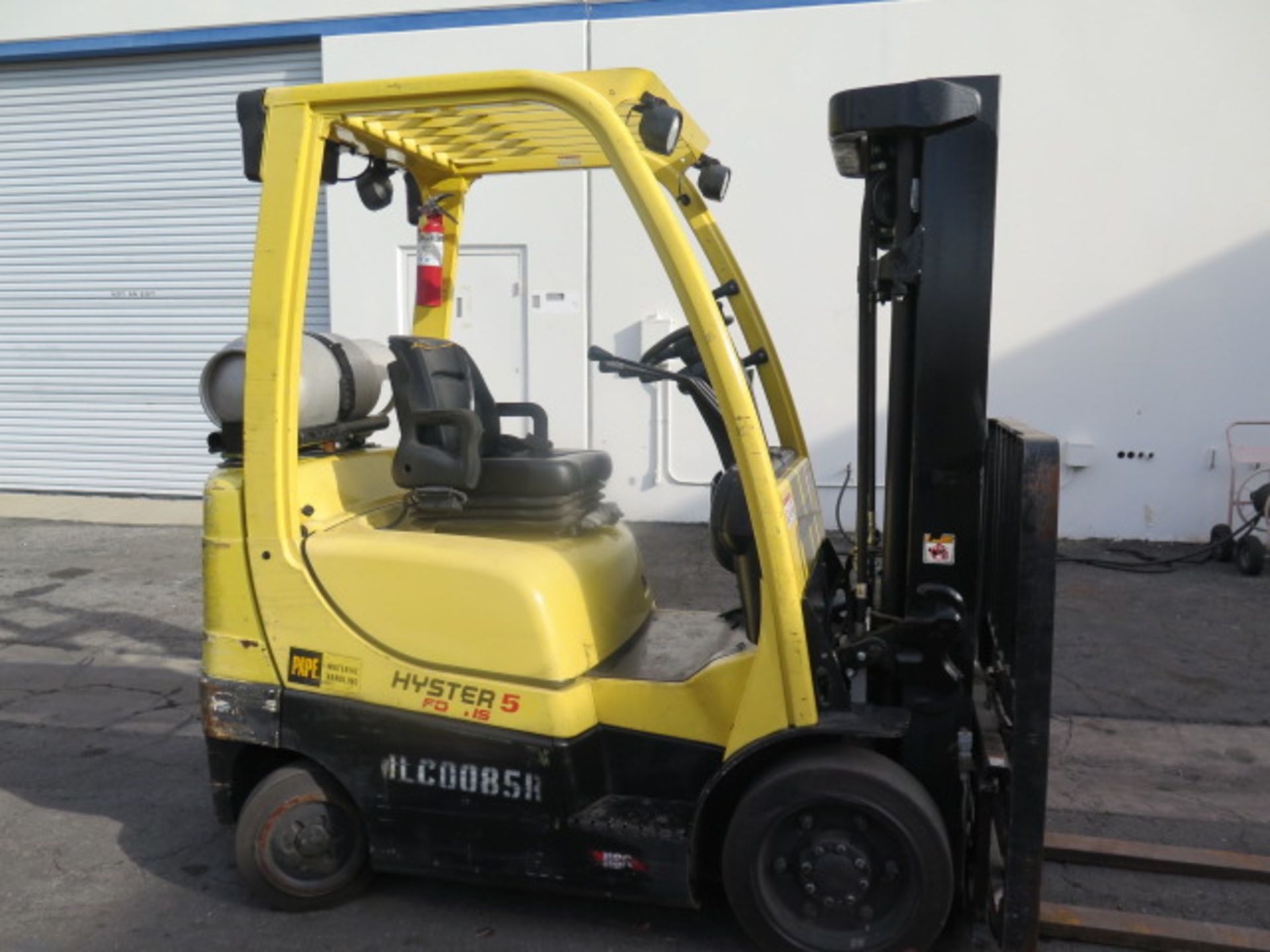 2016 Hyster S50FT 5000 Lb Cap LPG Forklift s/n H187V05054P, 3-Stage Mast, 189” Lift, SOLD AS IS - Image 2 of 19