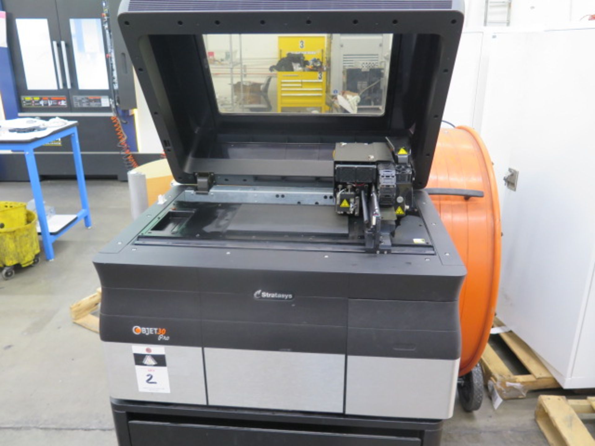 2013 Stratasys OBJET 30 Pro Industrial 3D Printer s/n 2240311 w/ Stratasys Controls, SOLD AS IS - Image 8 of 25