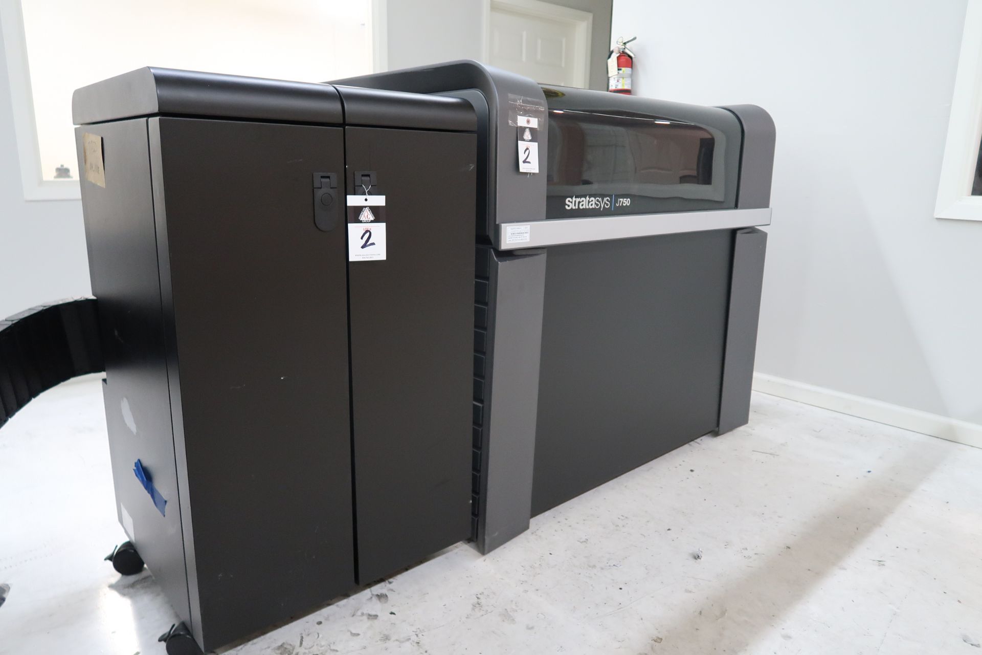 2018 Stratasys J750 Full Color – Multi Material 3D Printer s/n 8500387 w/ Stratasys, SOLD AS IS - Image 2 of 25