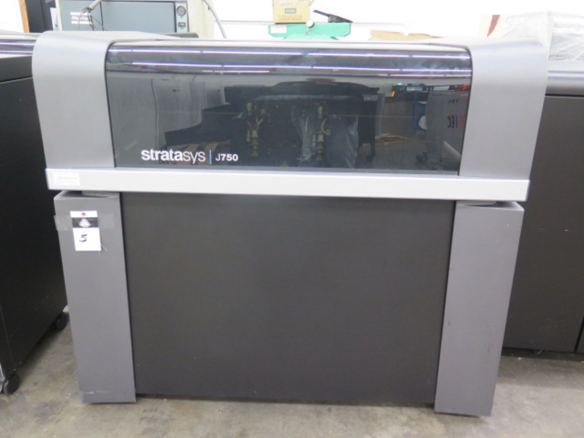 2018 Stratasys J750 Full Color – Multi Material 3D Printer s/n 8500387 w/ Stratasys, SOLD AS IS - Image 5 of 25