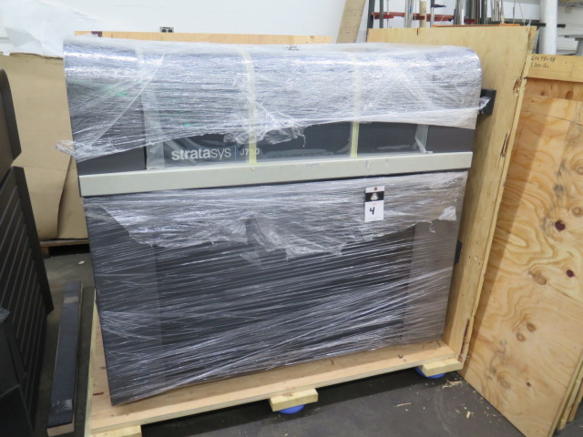 2019 Stratasys J750 Full Color – Multi Material 3D Printer s/n 8500561 NEW IN CRATE, SOLD AS IS - Image 3 of 35