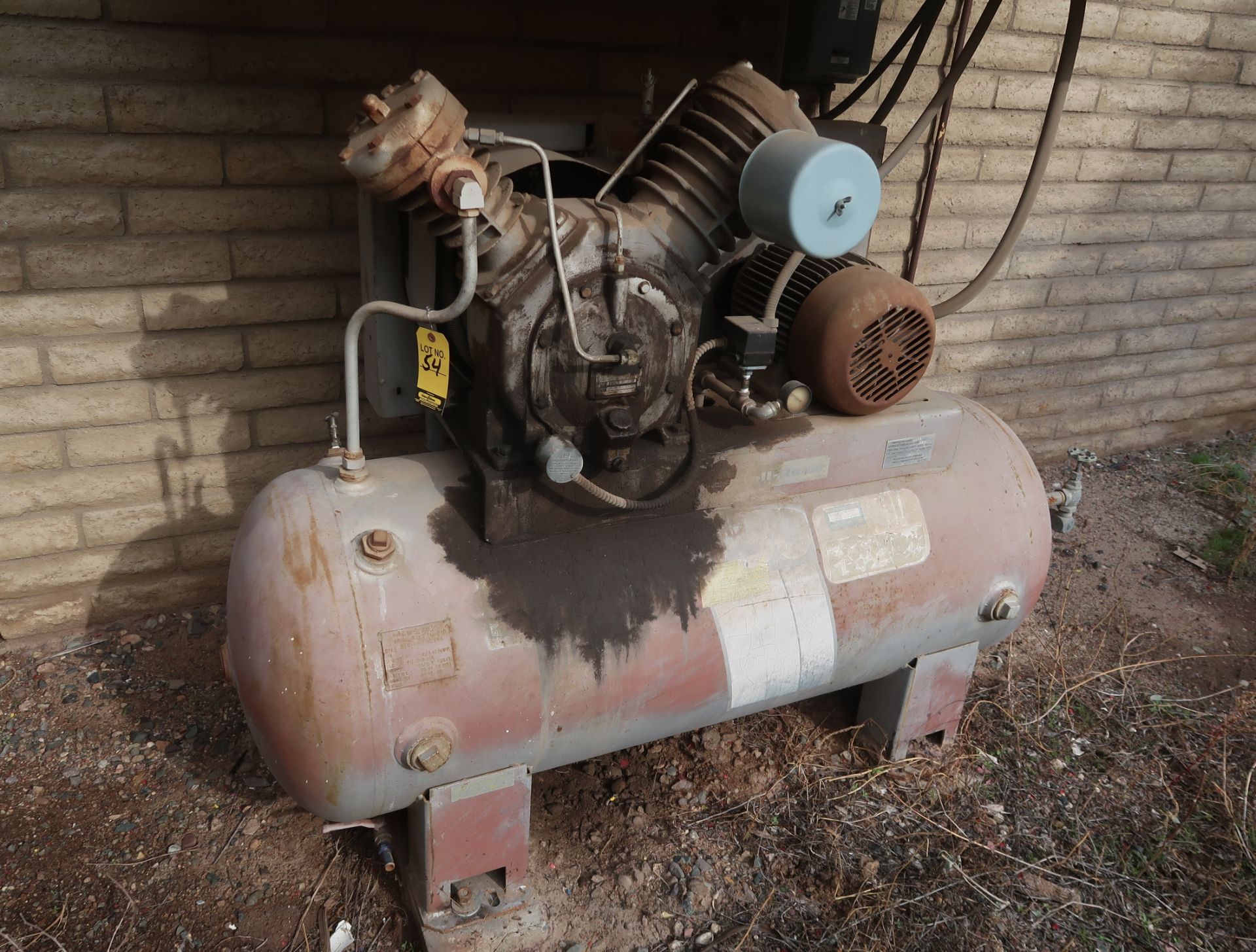 INGERSOLL RAND 120 GAL AIR COMPRESSOR