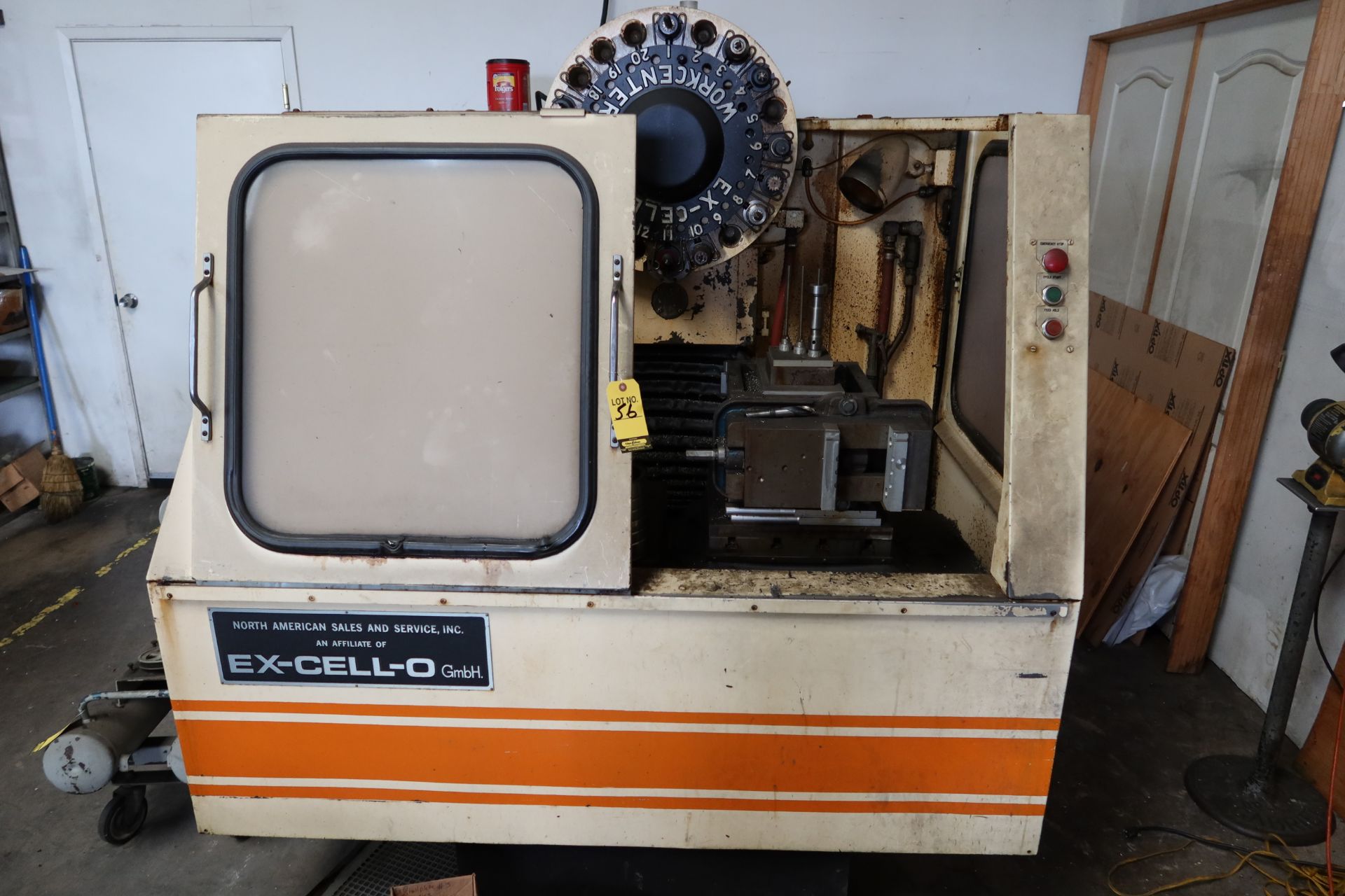 EX-CELL-0 MDL. 104, 3-AXIS CNC HORIZONTAL MACHINING CENTER SN. 104-032