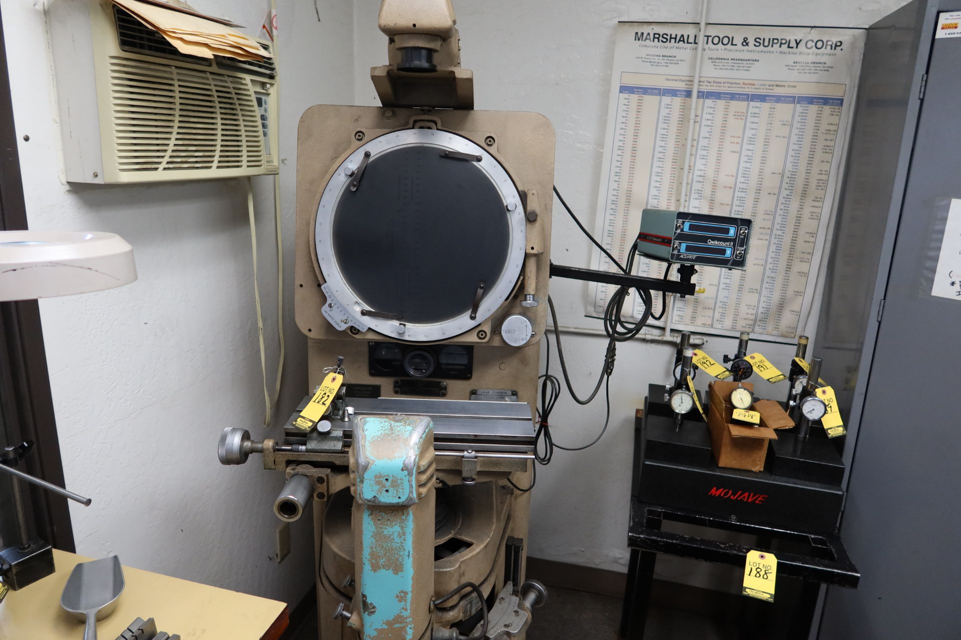 OPTICAL COMPARATOR MDL. FC-14