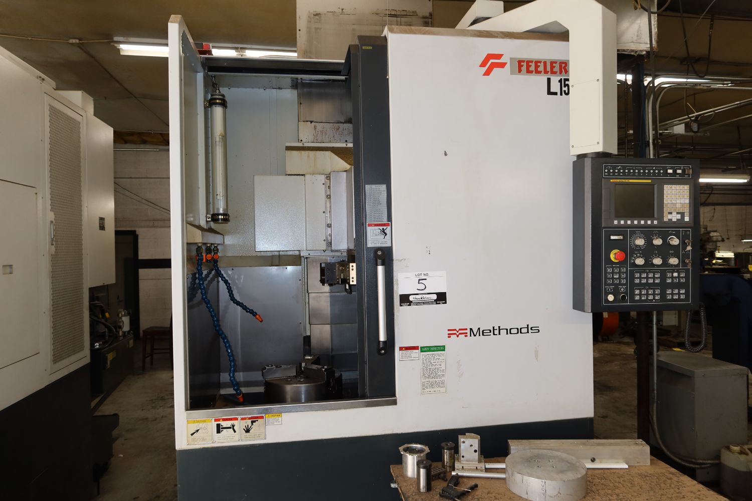 ONLINE PUBLIC AUCTION:  COMPLETE CNC AEROSPACE MACHINE SHOP