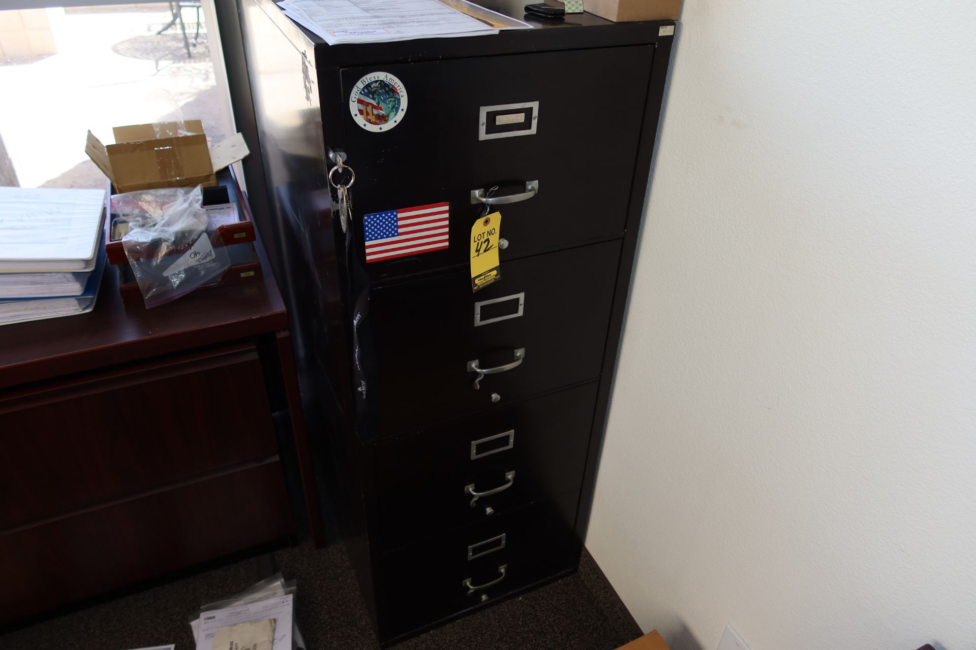 4 DRAWER FIRE PROOF LEGAL FILE