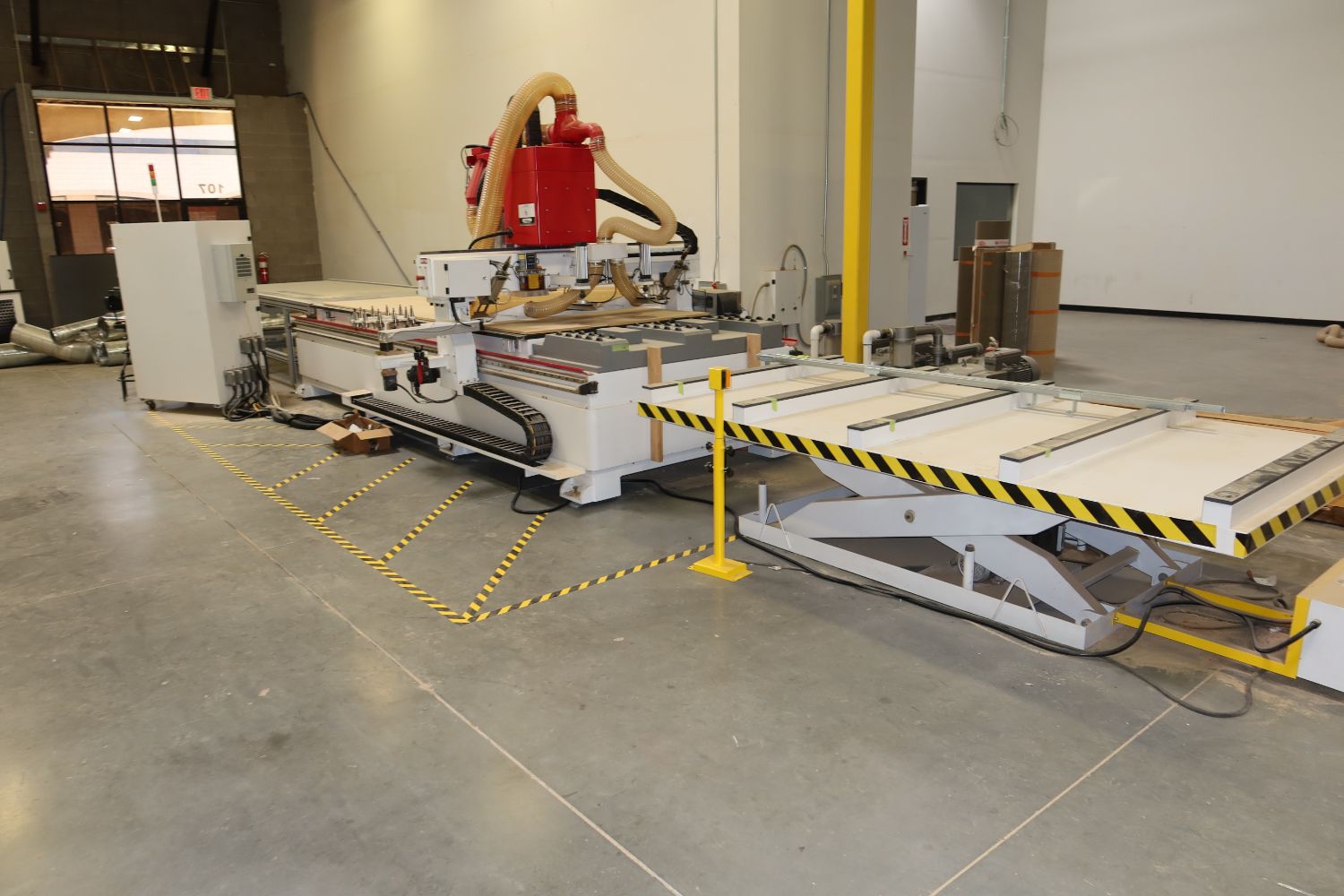 ONLINE PUBLIC AUCTION: MASTERCRAFT MILLWORKS & INSTALLATIONS:2020 CNC ROUTER/MACHINE CENTER, 2020 CNC EDGE BANDER, 2020 CNC LOCK DOWEL MACHINE