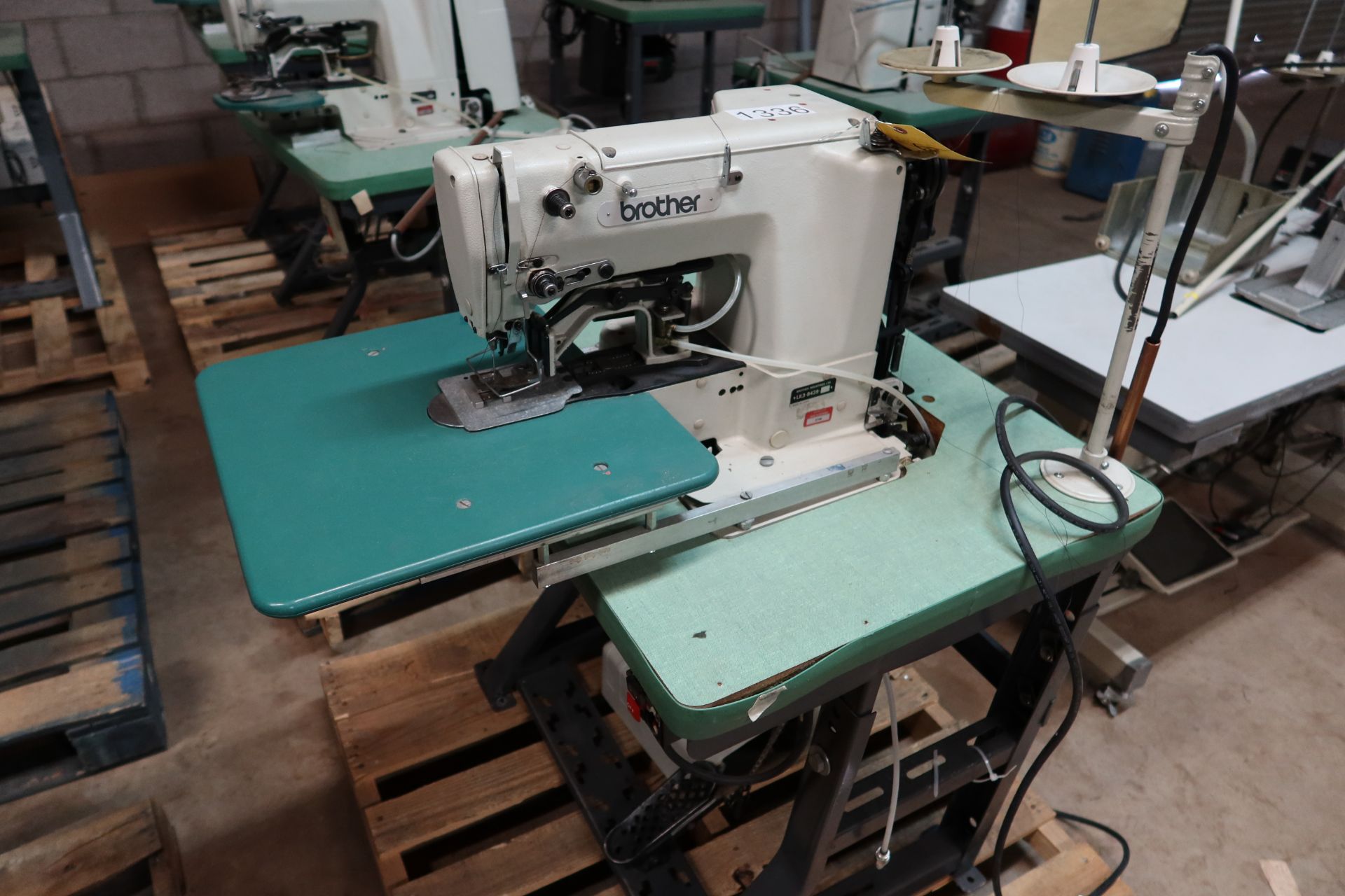 BROTHER INDUSTRIAL SEWING MACHINE MDL. LK3-8439