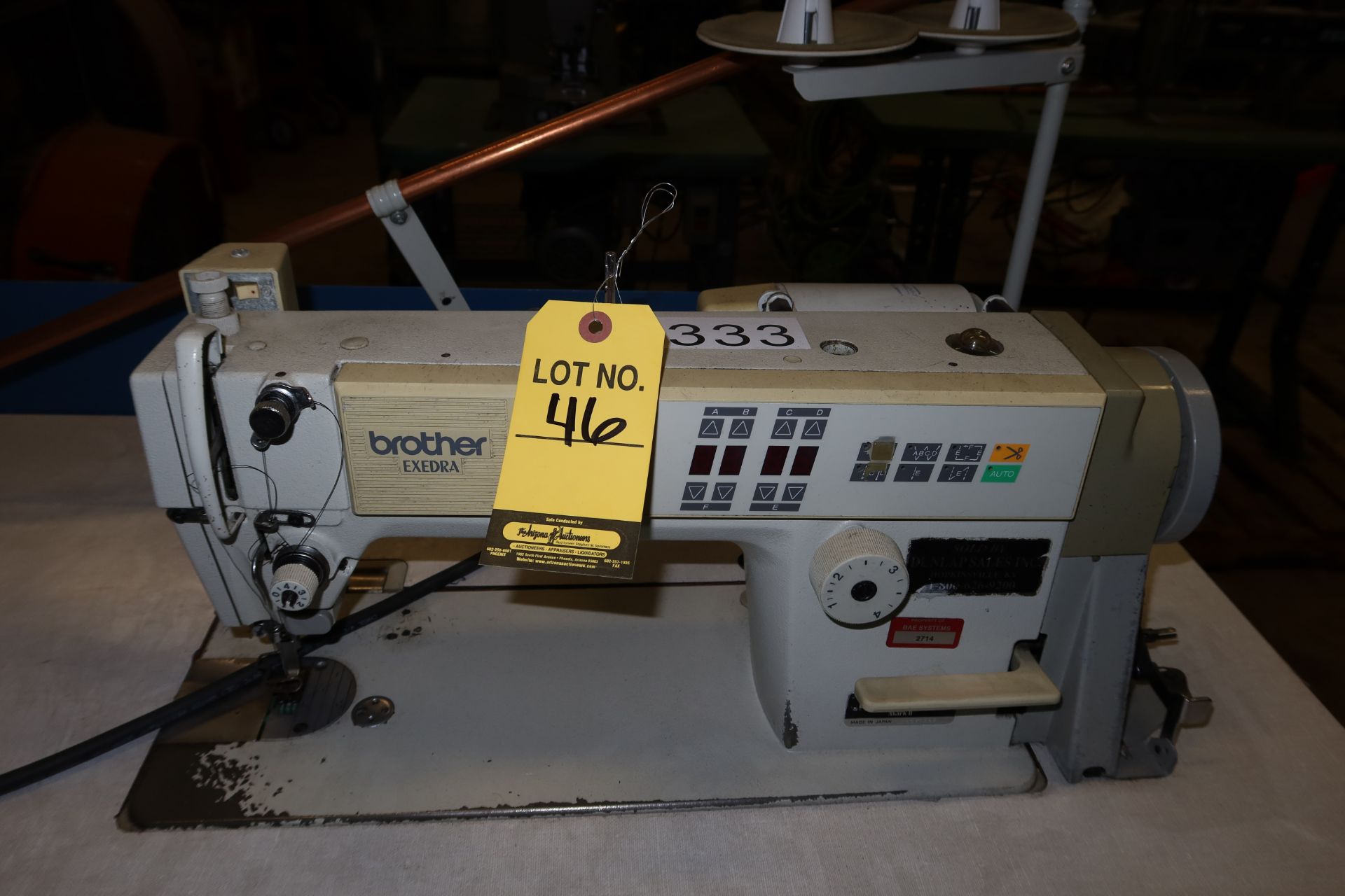 BROTHER EXEDRA INDUSTRIAL SEWING MACHINE E-40 - Image 3 of 4