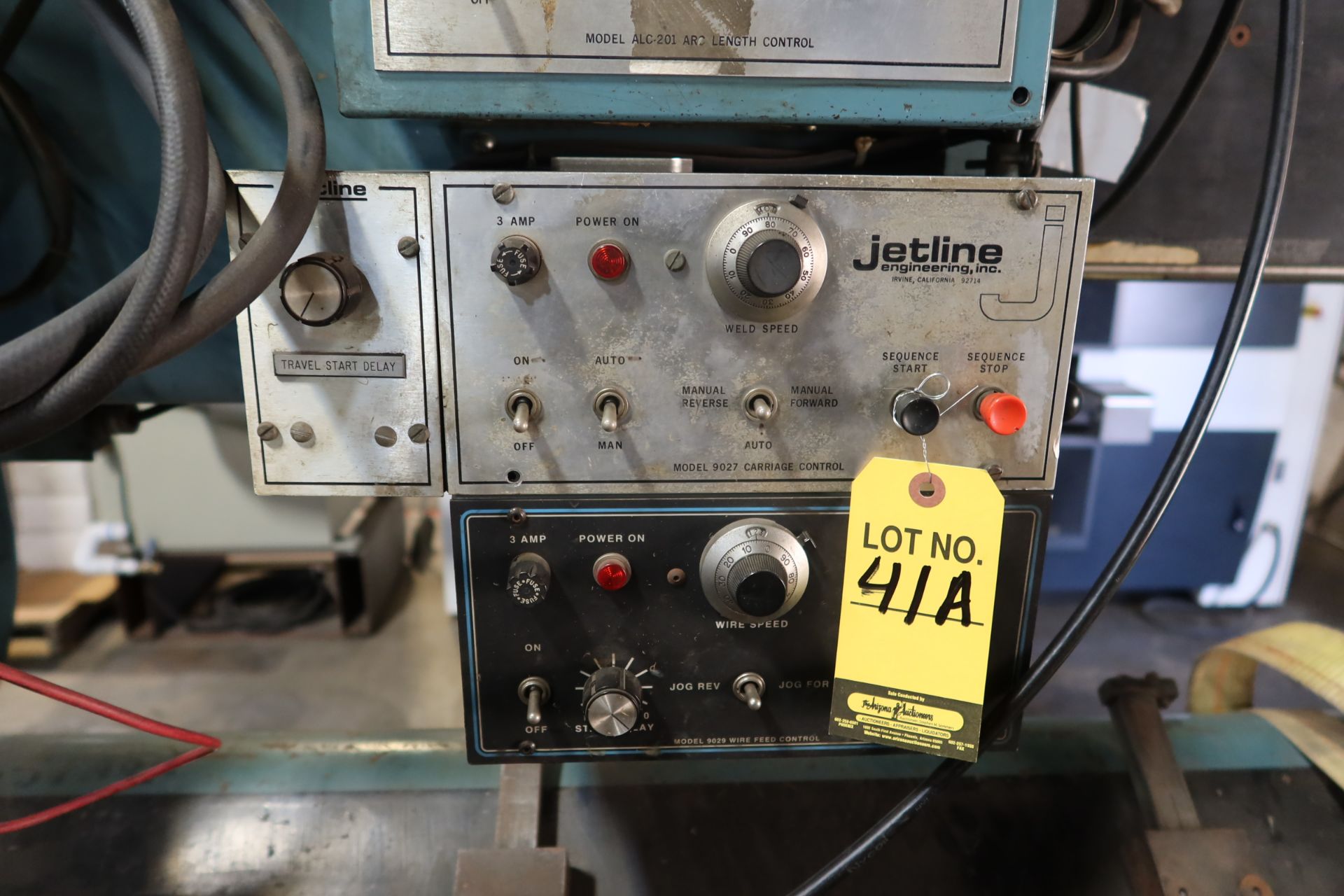 JETLINE SWC 3A SEAM WELDER W/ RISER BLOCKS SN. 84304