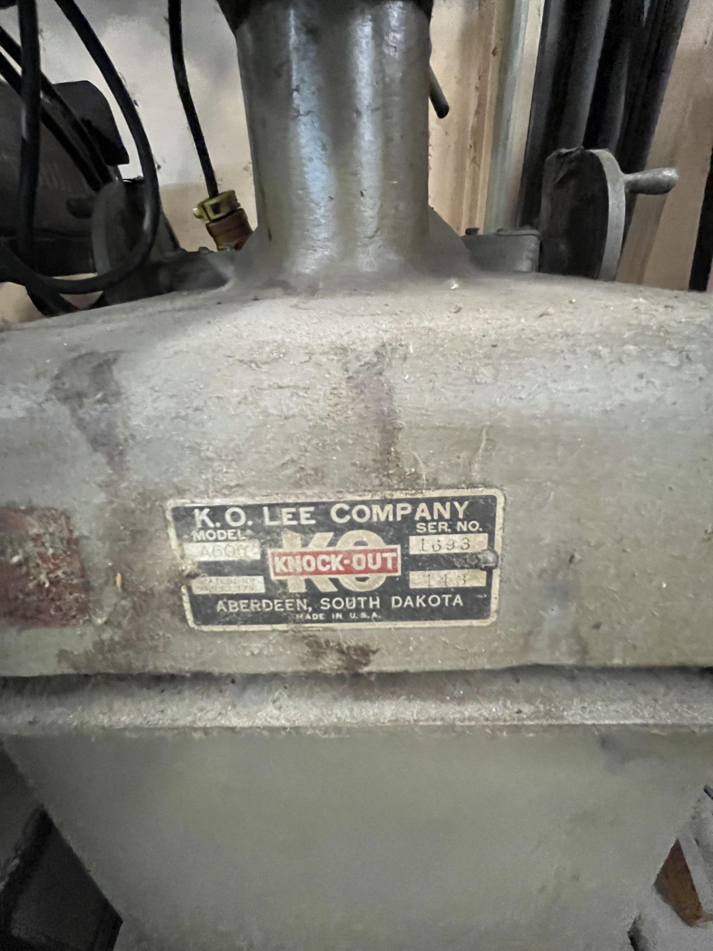 6"x12" KO Lee Model A600 Surface Grinder - Image 3 of 3