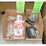 Lot-Grinder Handle, Wrenches, and Collets in (2) Boxes