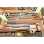 Lot-Hand Saws, Hack Saws, Pry Bars, etc. in (2) Boxes