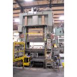 500 Ton Minster E2-500-72-48 Straight Side Press, 8" STR, 27" SH, 6" ADJ, 72" x 48" BA, 0-120" SPM