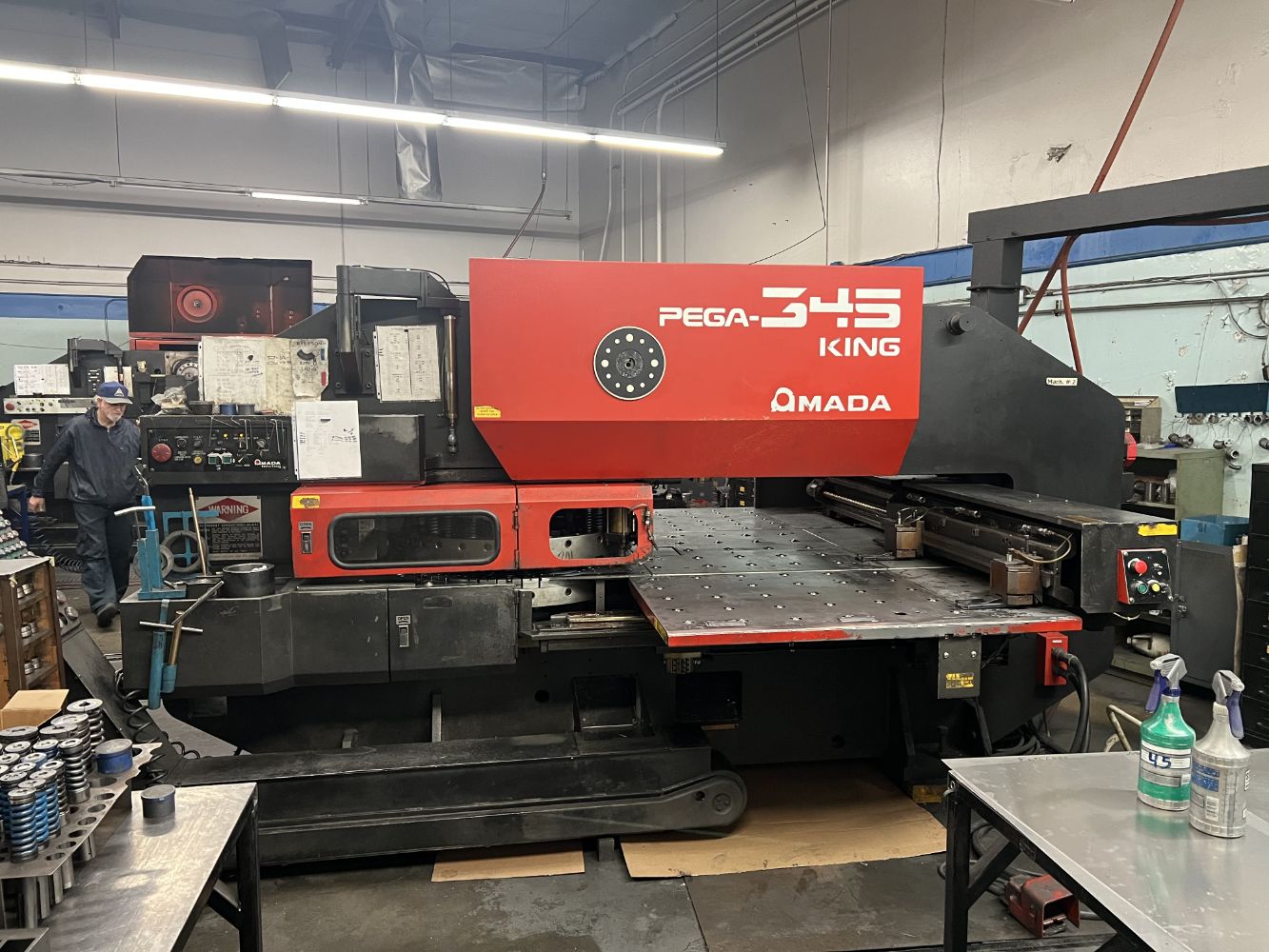 Amada 345 King Turret Punch