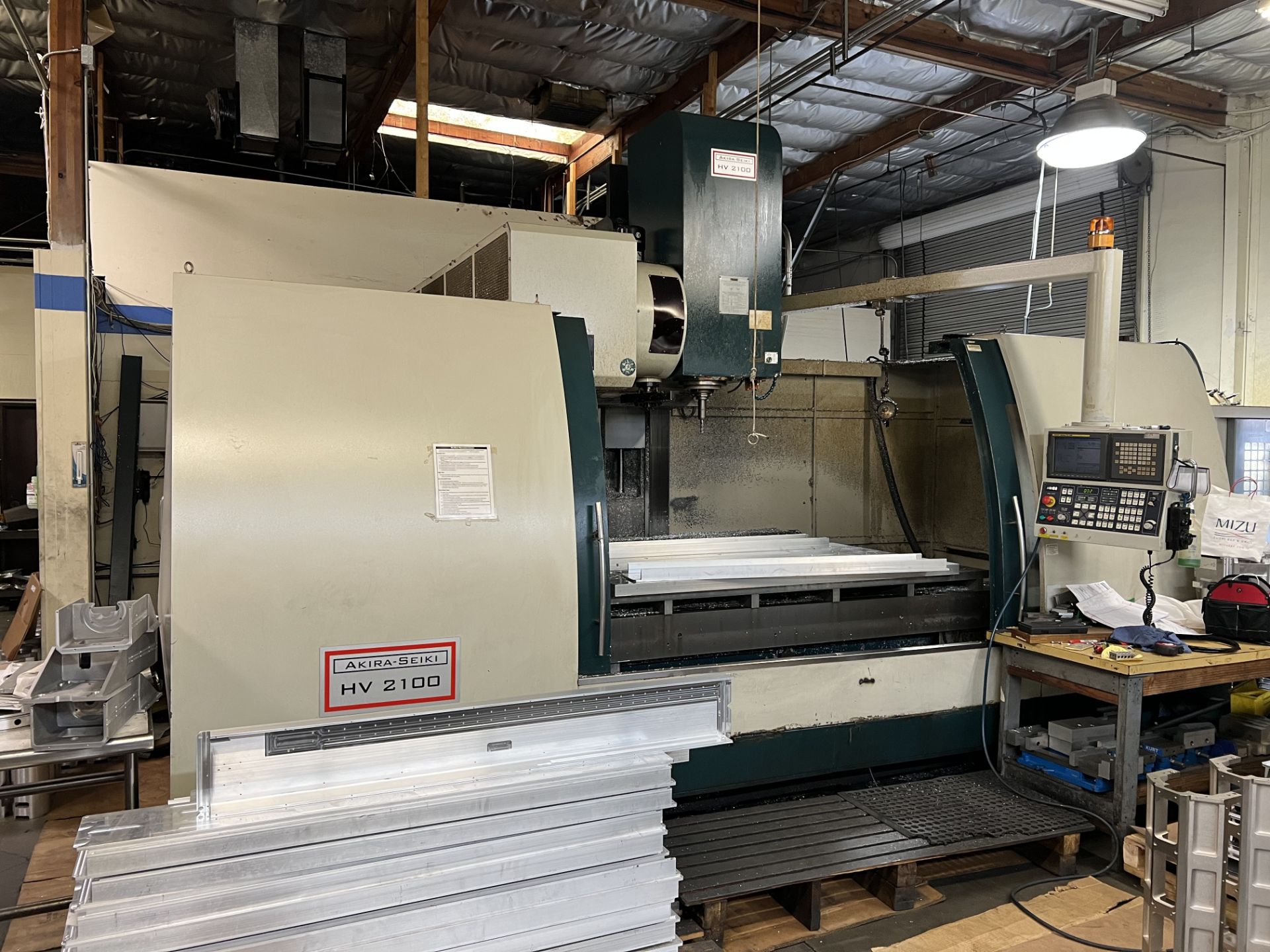 2006 AKIRA SEIKI Mdl. HV-2100 CNC Vertical Machining Center,