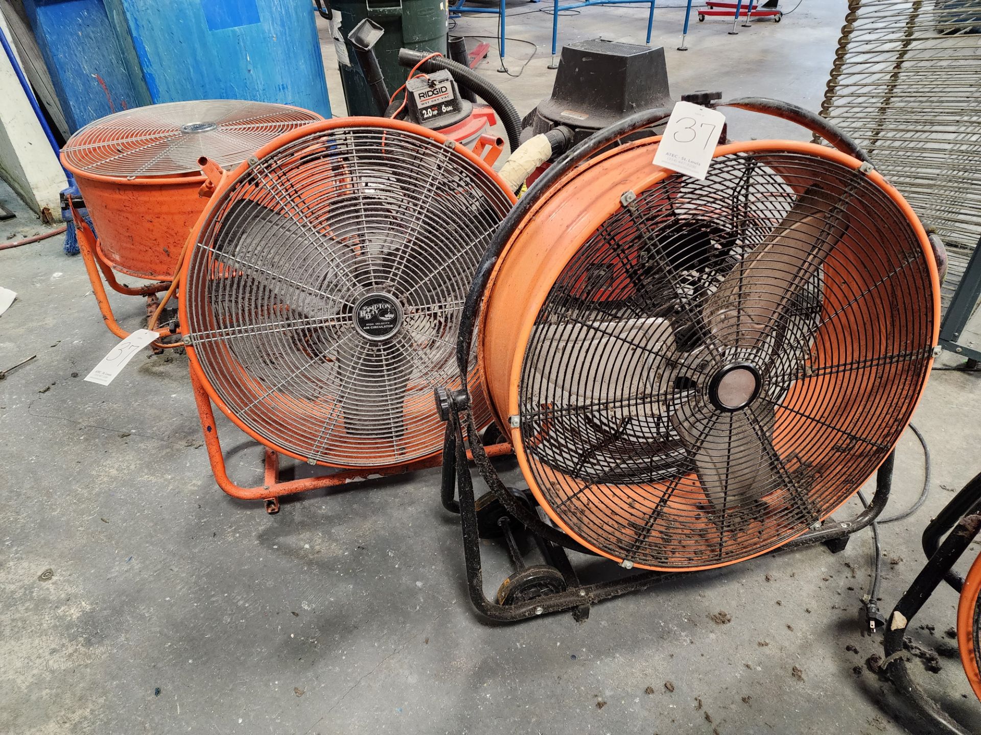 (5) 24" Floor Fans